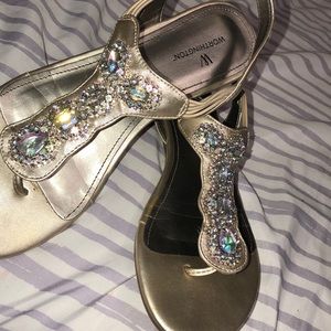 Sparkly sandals